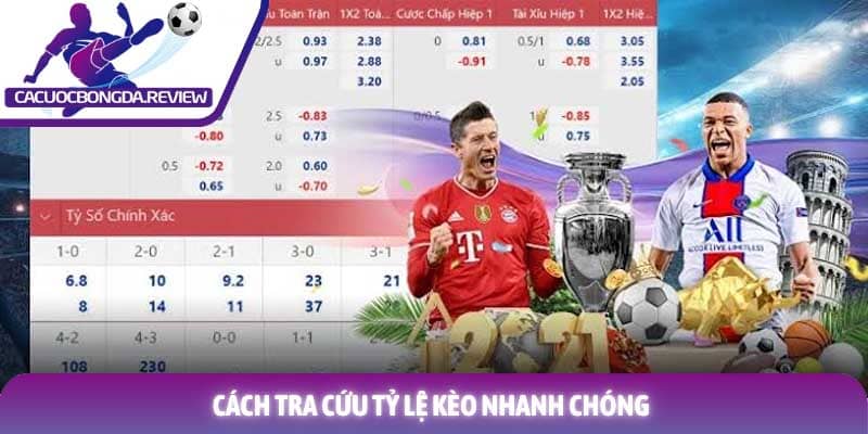 Cách tra cứu tỷ lệ kèo nhanh chóng Cách tra cứu tỷ lệ kèo nhanh chóng